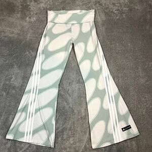Adidas x Merimekko Future Icons Flared Leggings Womens M Wide Leg Jersey